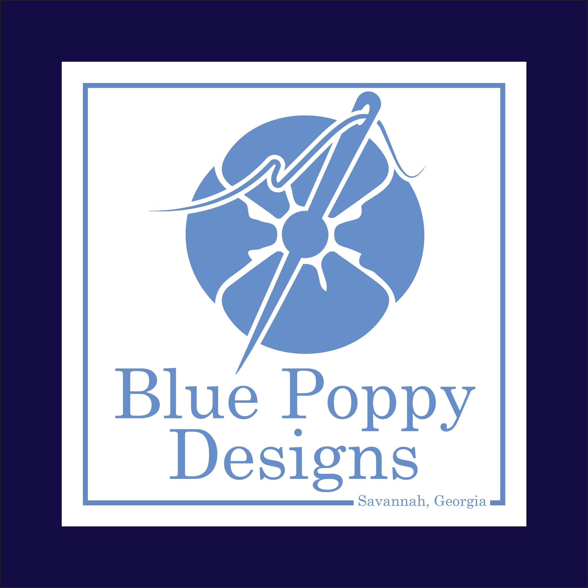 blue poppy designs savannah